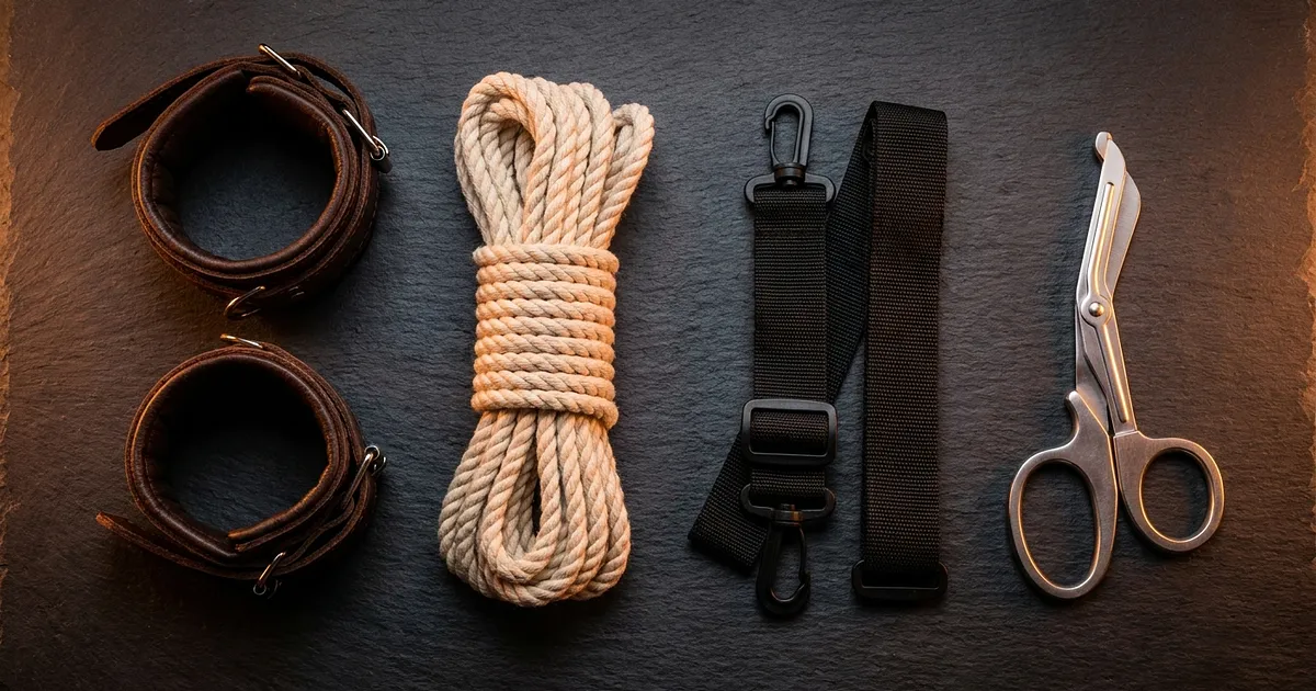 Bondage-Fesseln für Anfänger: Manschetten, Fesseln und Bett-Sets