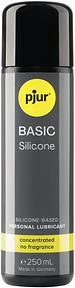 pjur BASIC Silicone - Silikon-Gleitgel ideal für Einsteiger - kondomgeeignet und nicht klebend - für Männer & Frauen (250ml)