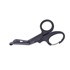 EMT Bent Trauma Scissors, 7.7 Inch, Titanium-Coated Stainless Steel