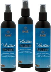 Vibratissimo Toy Cleaner 3x300 ml (2-in-1 Cleaning + Disinfection, Alcohol Free)